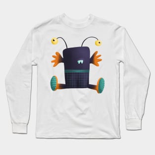 Hug me monster with stalk eyes Long Sleeve T-Shirt